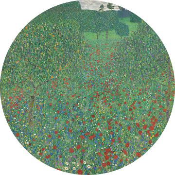 Klaprozenweide, Gustav Klimt