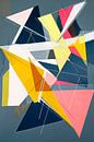 Abstract geometry in vivid colours by Poster Art Shop thumbnail