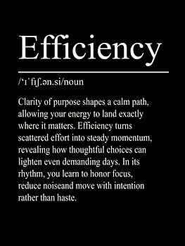 Efficiency Definition - Black