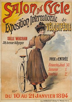 Henri Boulanger Gray - Salon Du Cycle Internationale Tentoonstelling De Velocipedie van Peter Balan