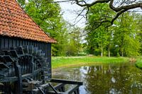 Water mill on Twickel estate in Delden