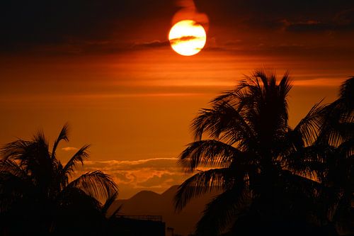 Coucher de soleil à Cuba