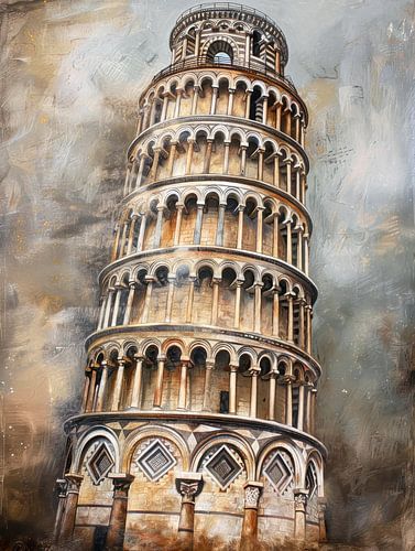 De scheve toren van Pisa van Jutta Maria Pusl
