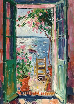 Matisse inspires Open Window Sea