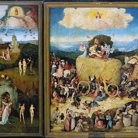 Jheronimus Bosch. The Haywain by 1000 Schilderijen