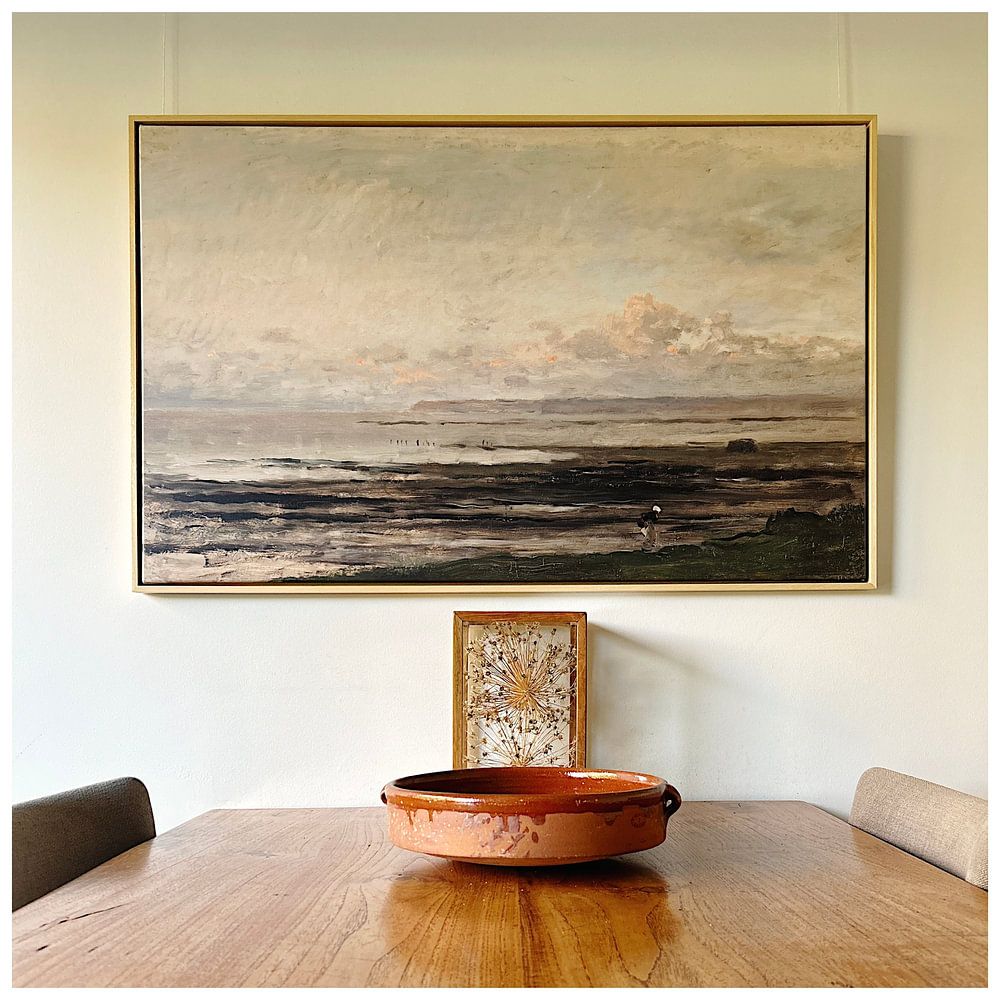 Strand bij eb (Zee van Daubigny), Charles-François Daubigny, 