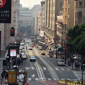 San Francisco street by Nancy Robinson