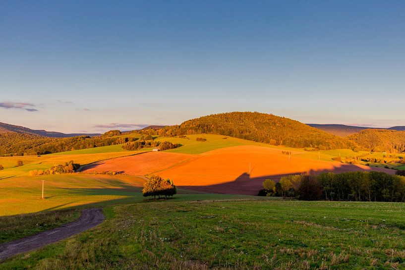 Balade au crépuscule dans la belle lumière de Schmalkalden par Oliver Hlavaty