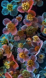 Kristal bloemen 3 van DNH Expressions