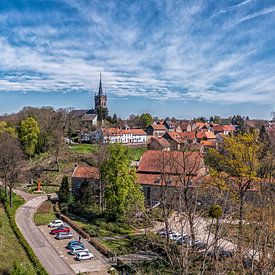 Drohnenaufnahme von Elsloo in Südlimburg von John Kreukniet