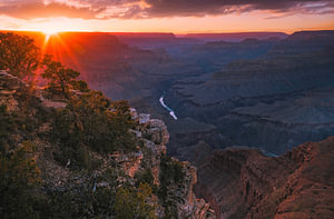 Mohave Sonnenuntergang