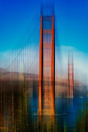 Golden Gate Bridge by Dieter Walther