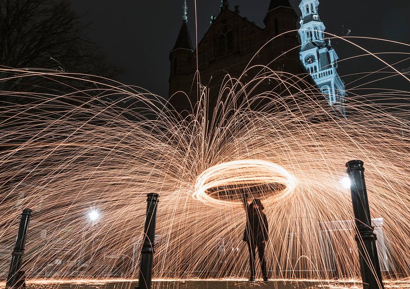 Filature de laine d'acier par Sharon de Groot
