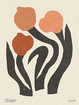 Moderne Blume 02 von NKTN