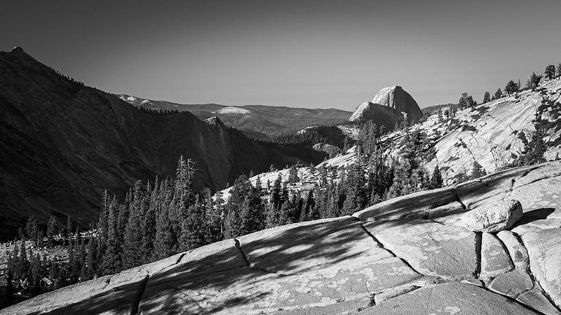 Yosemite National Park in Schwarz und Weiß von Henk Meijer Photography