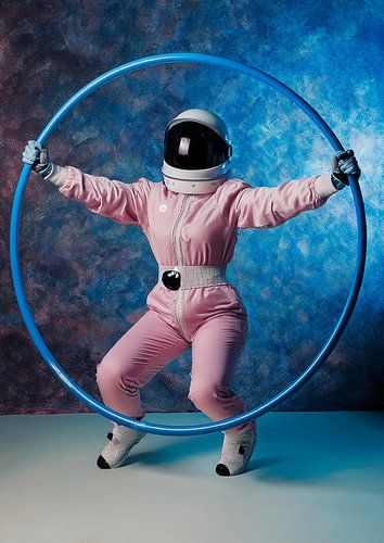 L'astronaute rose | Hula Hoop