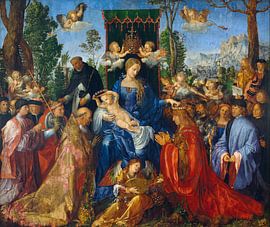Albrecht Dürer – Das Rosenkranzfest | Ein religiöses Meisterwerk der Renaissance von Timeless Artworks