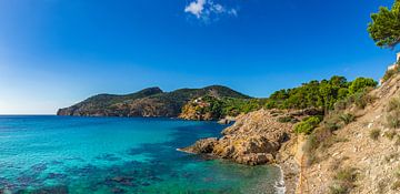 Prachtig kustlandschap op het eiland Mallorca, Spanje van Alex Winter