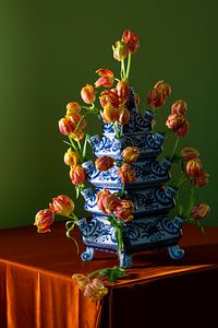 Klassische Tulpenvase Reichsmuseum
