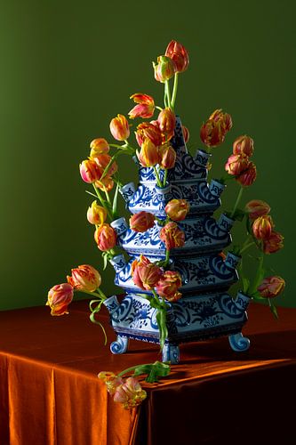 Vase tulipe classique Rijksmuseum sur Marianne Ottemann - OTTI