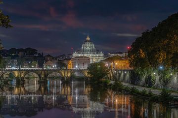 Rome, vue de Saint-Pierre sur Dennis Donders