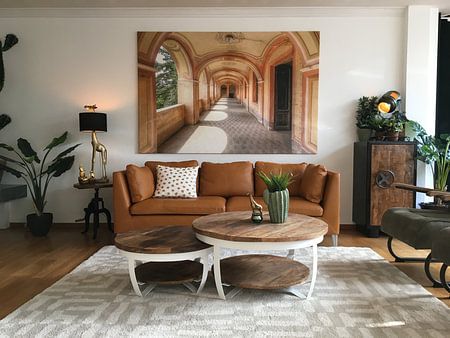 Zachte Gekleurde Hal.