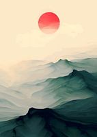 Berg der Mond