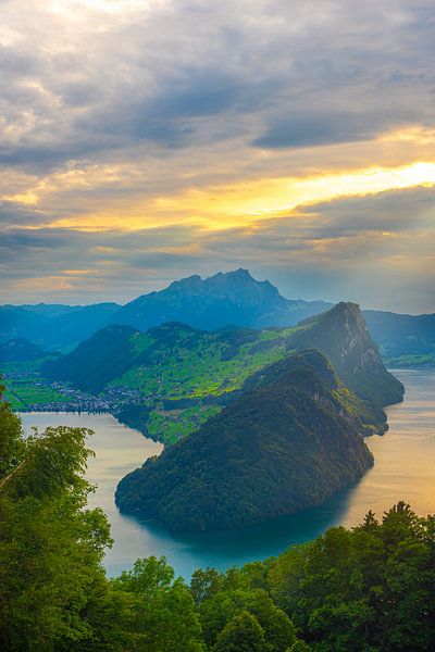 Lac Vierwaldstattersee par Eelke Brandsma