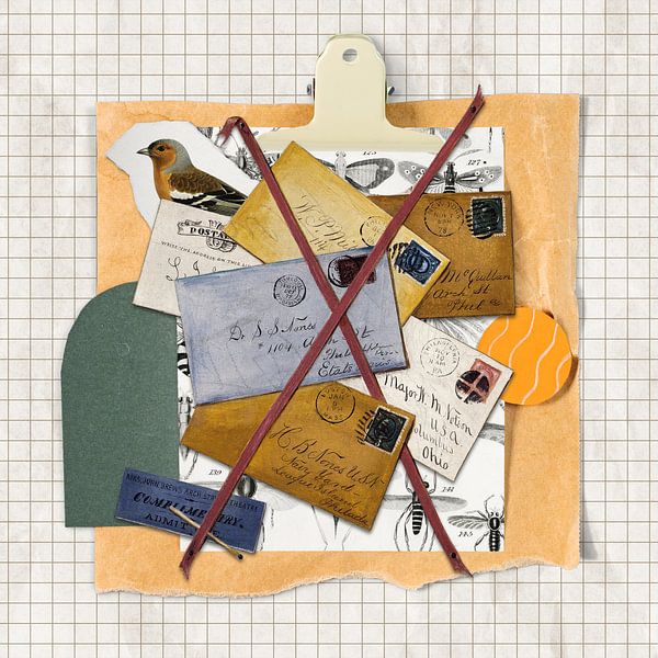 Artful Collage by Marja van den Hurk