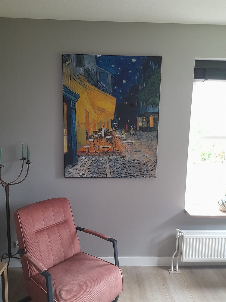 Caféterras bij nacht van Vincent van Gogh