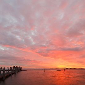 Zonsopkomst over het Wolderwijd van RWNL Fotografie
