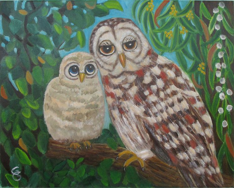 The awesomeness of owls. by Gloria Gill