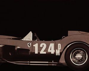 Ferrari F 250G Testarossa 1964 Schwarz-Weiß