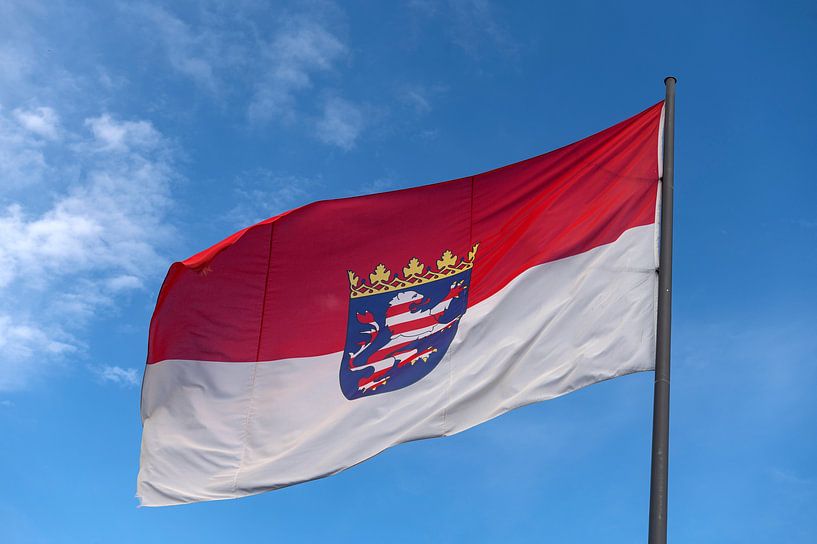 Vlag Hessen van Richard Wareham