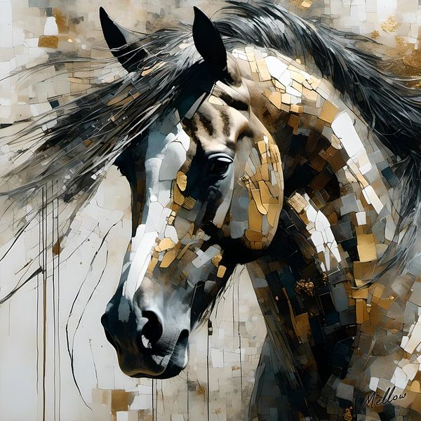 De blik van een hengst van Mellow Art