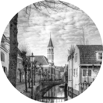 Elleboogkerk en Langegracht historisch Amersfoort van Watze D. de Haan