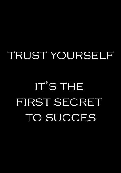Trust yourself... | Inspirational text by Ratna Bosch