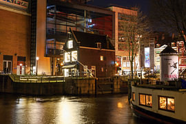 Abendfoto von Amsterdam von W J Kok