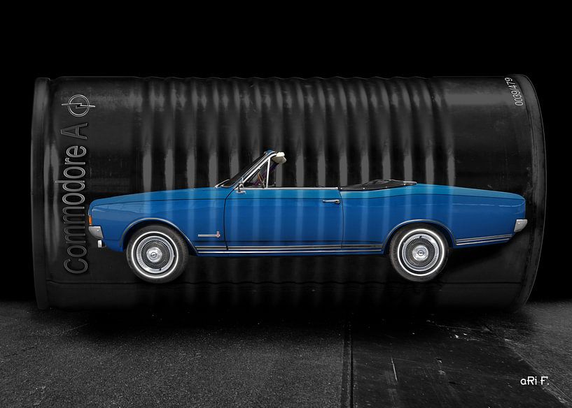 Opel Commodore A Cabriolet on can by aRi F. Huber