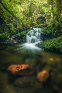 Fairy Bridge in den schottischen Highlands von Jean Claude Castor