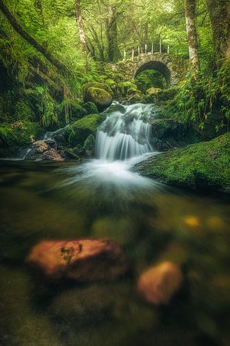 Fairy Bridge dans les Highlands écossais sur Jean Claude Castor