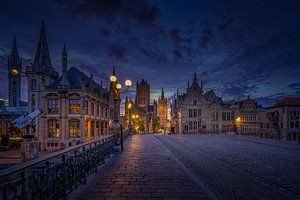 Gent bei Sonnenaufgang