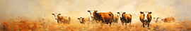 Cow Modern 99963 by ARTEO Paintings