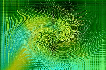 Regularity and chaos, a twisted pattern by Lisette Rijkers