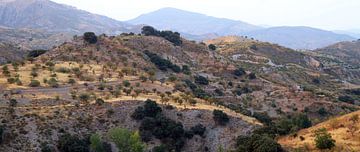Alpujara landschap in Andalusië