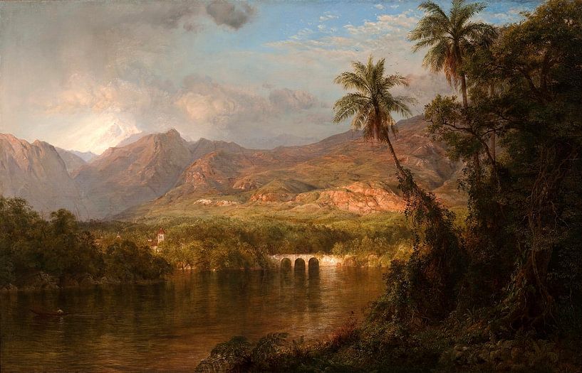 Zuid-Amerikaans landschap, Frederic Edwin Church van Meesterlijcke Meesters