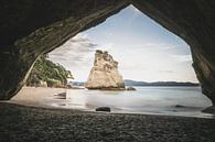 Cathedral Cove Te Whanganui-A-Hei Nieuw-Zeeland van Tom in 't Veld thumbnail