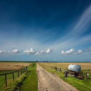 Watertank in de polder (Vierkante versie) van Bo Scheeringa Photography