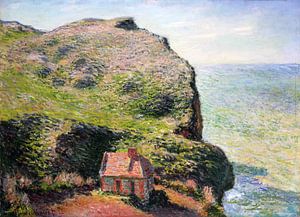 claude monet, Das Zollamt, Varengeville, 1882