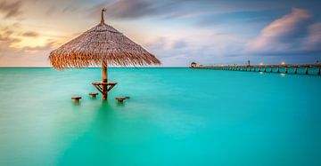 Sunset Maldives by Markus Busch